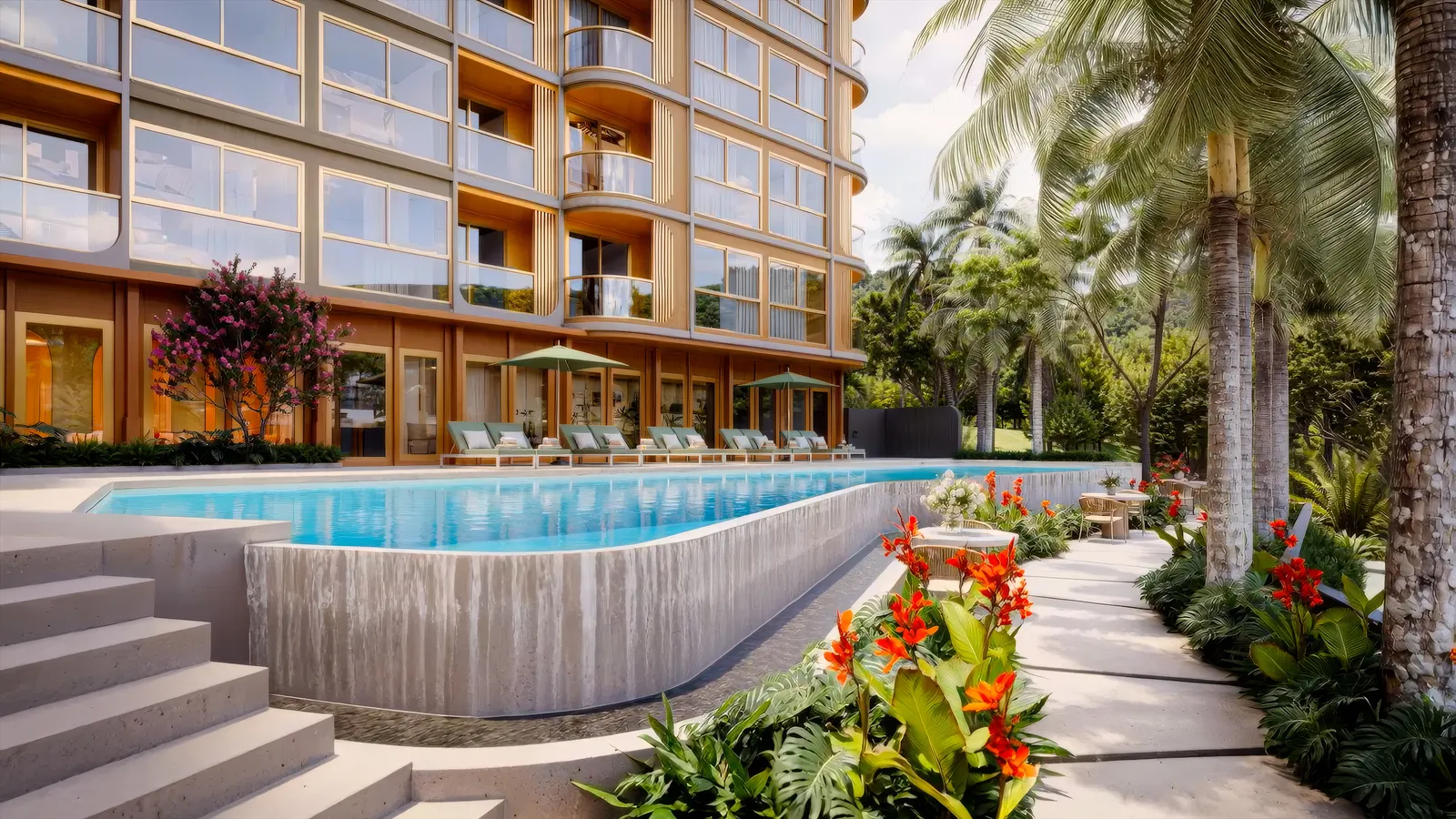 Бассейн Saint Tropez Naithon